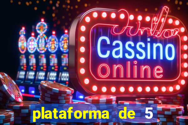 plataforma de 5 reais fortune tiger