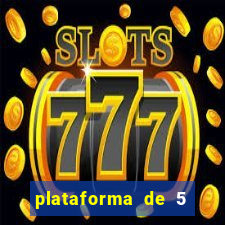 plataforma de 5 reais fortune tiger