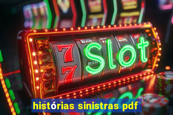 histórias sinistras pdf