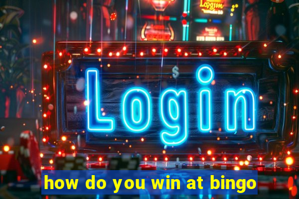 how do you win at bingo