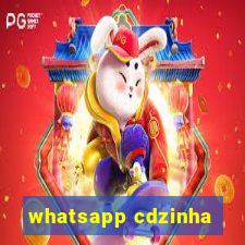 whatsapp cdzinha