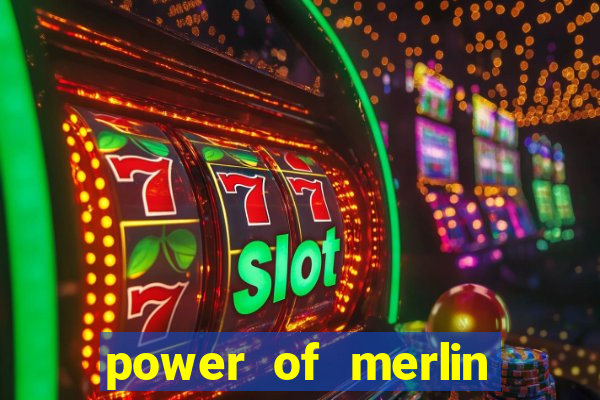 power of merlin megaways slot