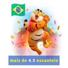 mais de 4.5 escanteio