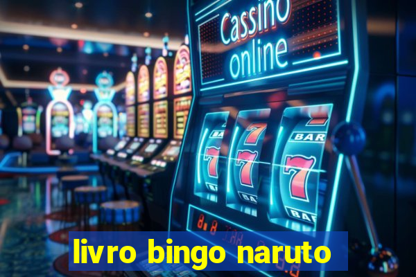 livro bingo naruto