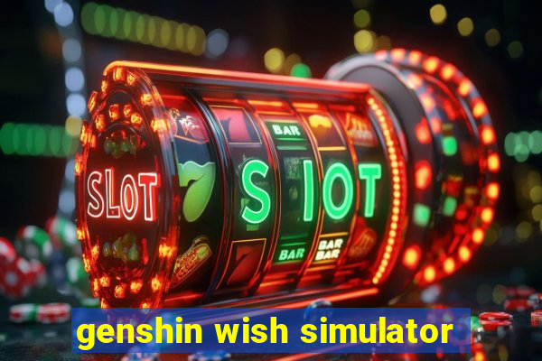 genshin wish simulator