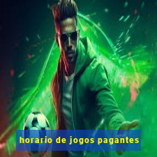 horario de jogos pagantes