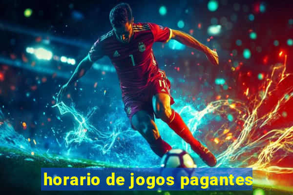 horario de jogos pagantes