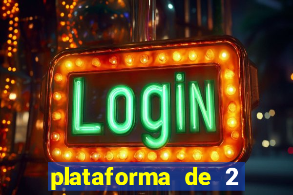 plataforma de 2 reais fortune tiger