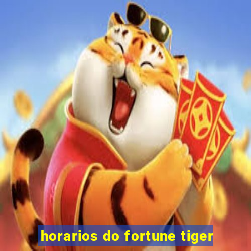 horarios do fortune tiger