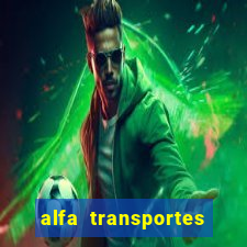 alfa transportes novo hamburgo