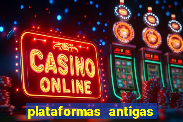 plataformas antigas de jogos