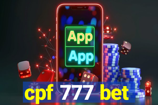 cpf 777 bet