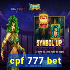 cpf 777 bet