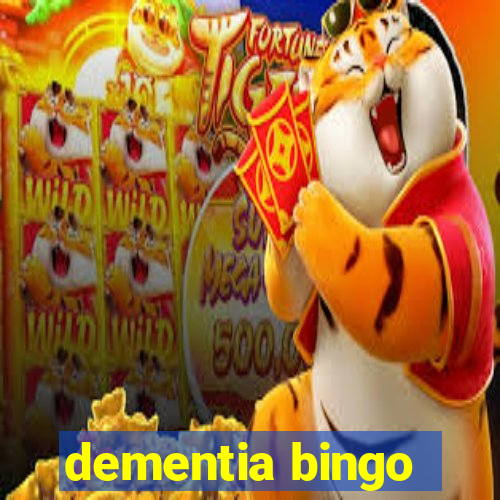 dementia bingo