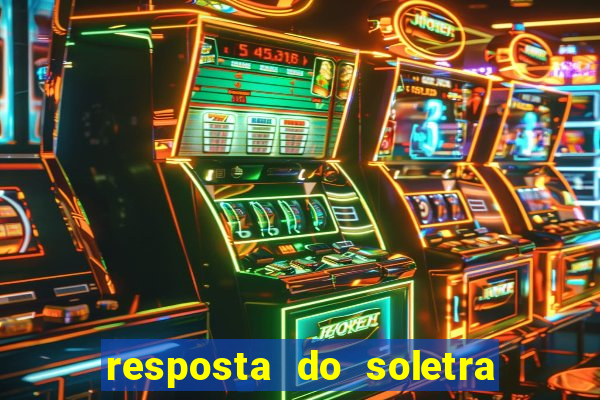 resposta do soletra de hoje