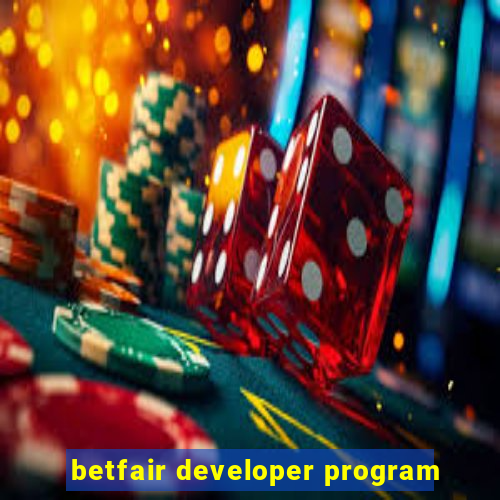 betfair developer program