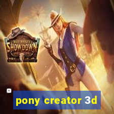 pony creator 3d