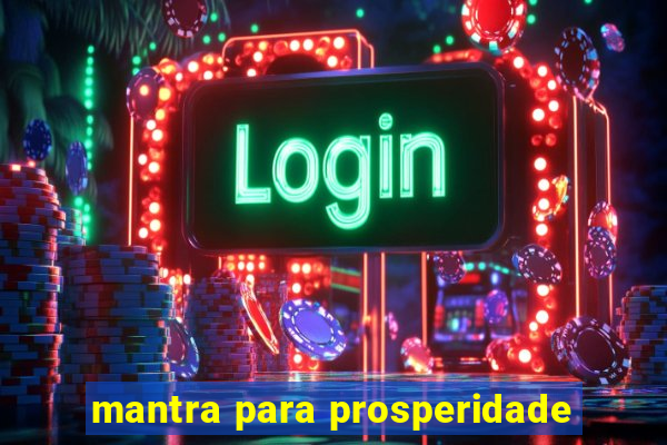 mantra para prosperidade