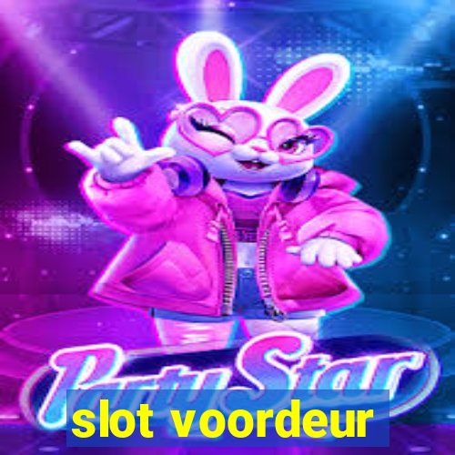 slot voordeur