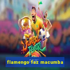 flamengo faz macumba