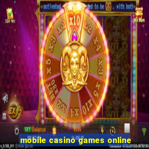 mobile casino games online