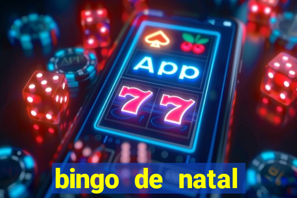 bingo de natal para imprimir gratis