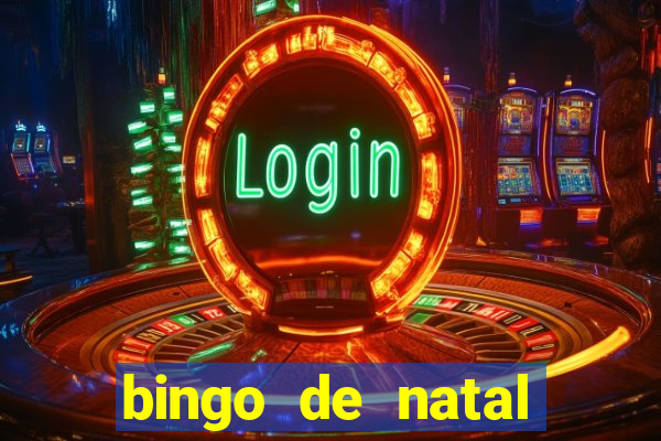 bingo de natal para imprimir gratis