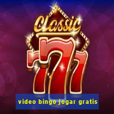 video bingo jogar gratis