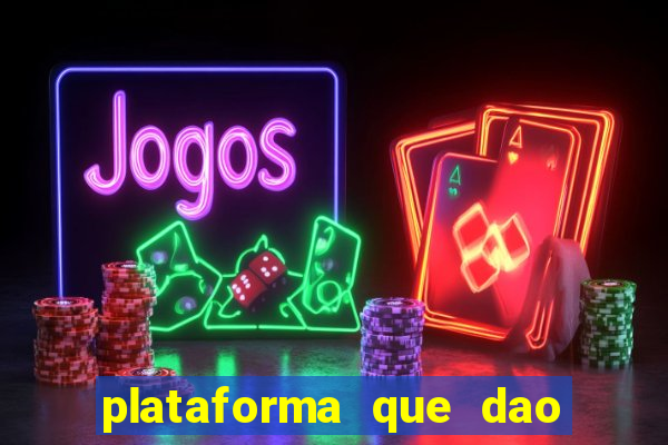 plataforma que dao bonus no cadastro