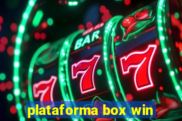 plataforma box win