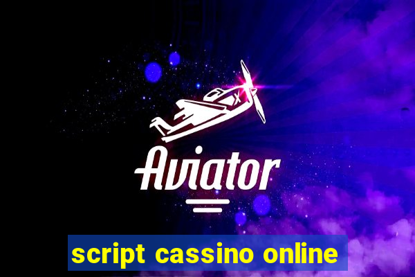 script cassino online