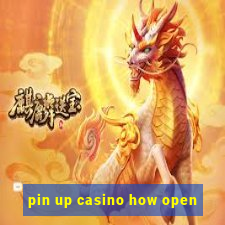 pin up casino how open