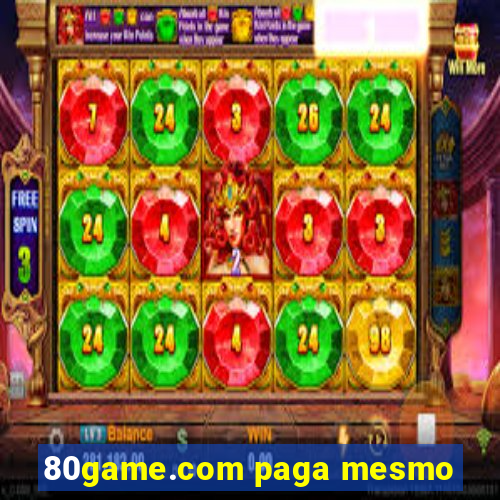 80game.com paga mesmo