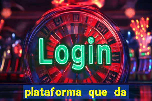 plataforma que da 30 reais para jogar