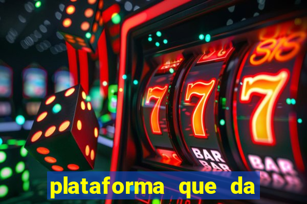 plataforma que da 30 reais para jogar