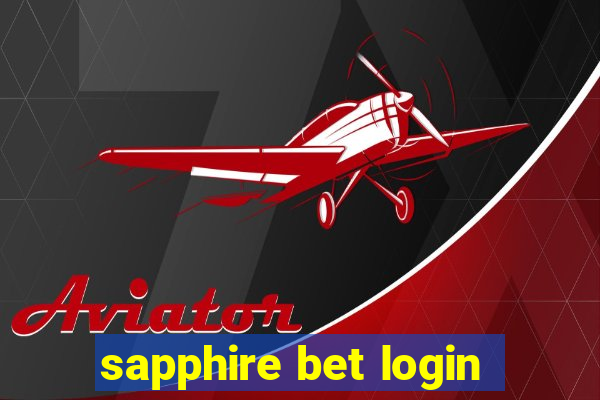 sapphire bet login