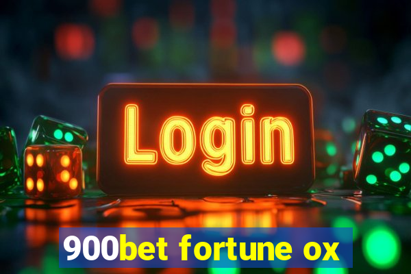 900bet fortune ox