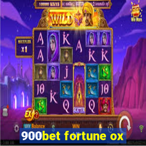 900bet fortune ox