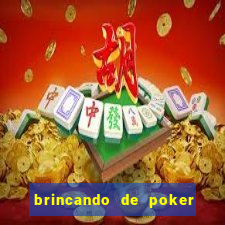 brincando de poker strip com a mae