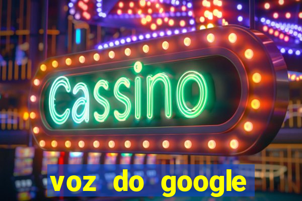 voz do google tradutor homem