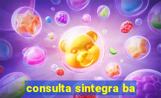 consulta sintegra ba