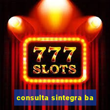 consulta sintegra ba