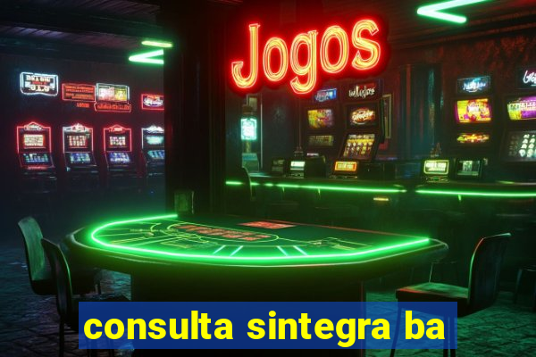 consulta sintegra ba