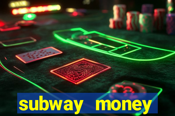 subway money deposito 1 real