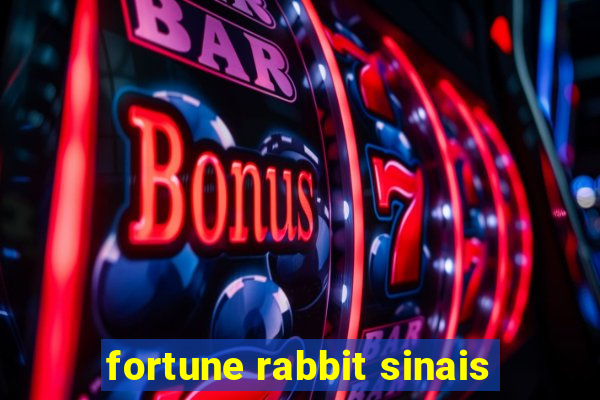 fortune rabbit sinais