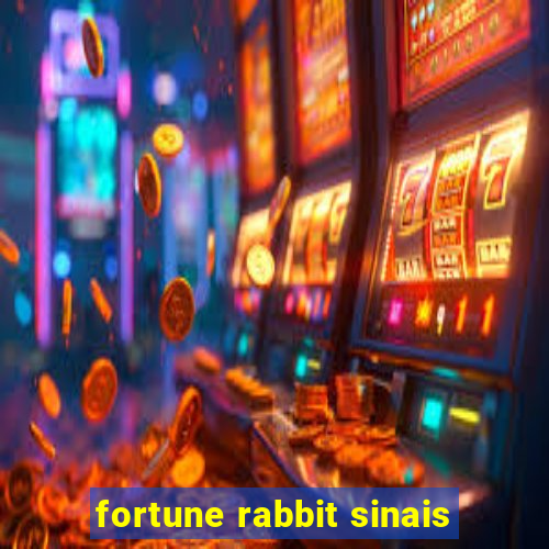 fortune rabbit sinais