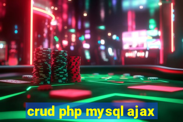 crud php mysql ajax