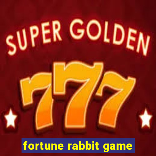 fortune rabbit game