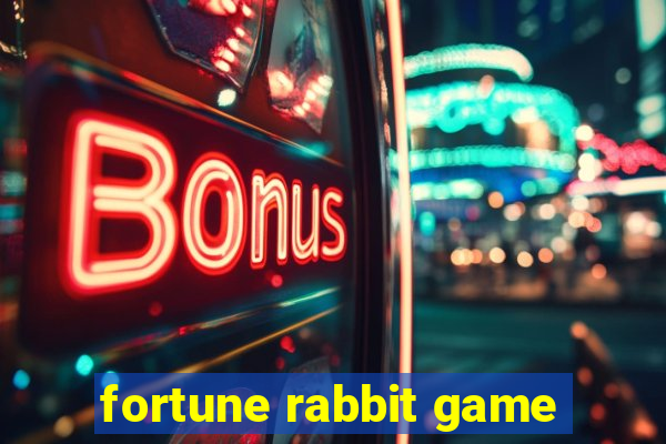 fortune rabbit game