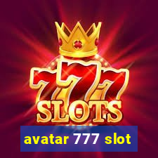 avatar 777 slot